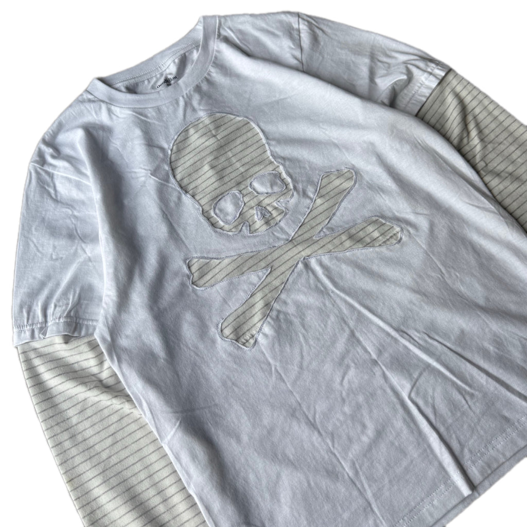White Layered Notebook T-Shirt (S)