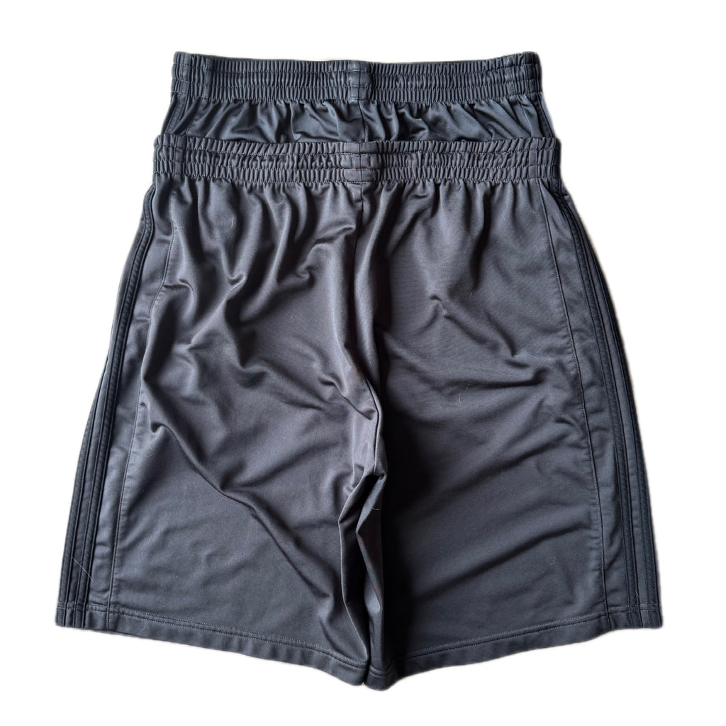 Grey Double Waisted Adidas Hoop Shorts (M)