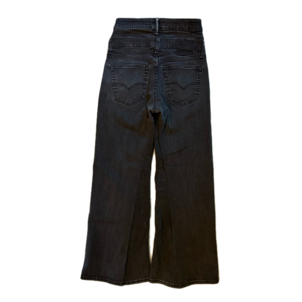 Double Waisted Black Jeans (28-30)