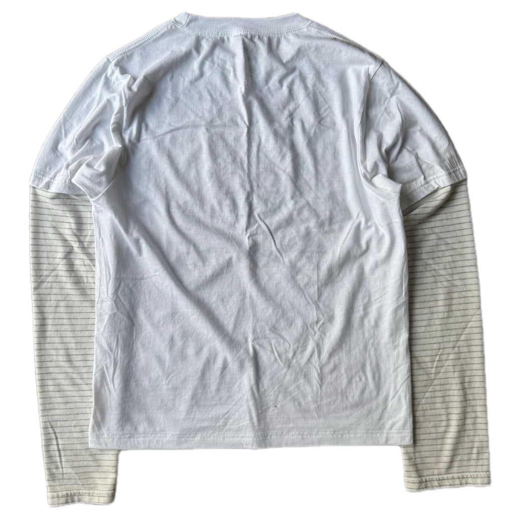 White Layered Notebook T-Shirt (S)