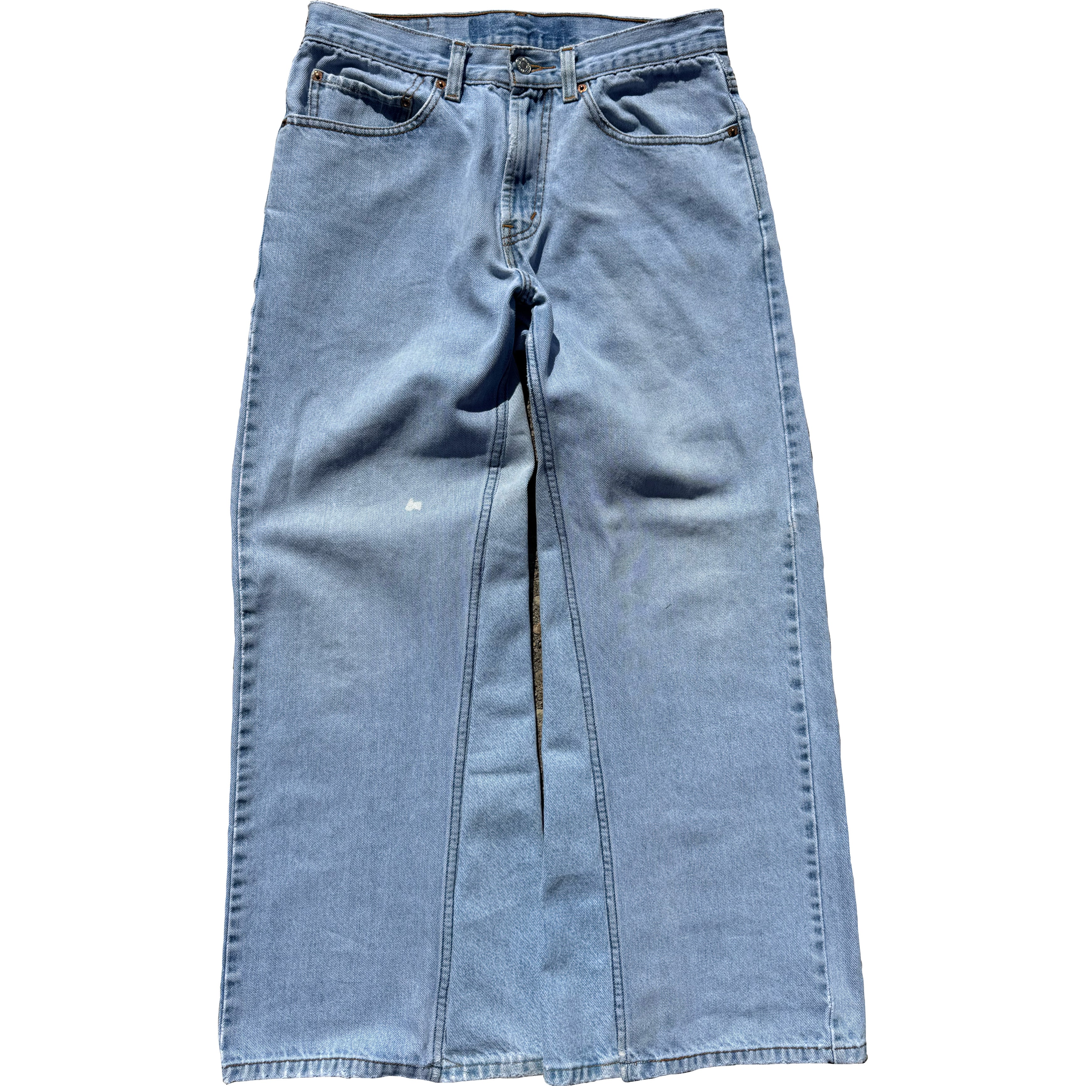 Light Wash Baggy Jeans (30)