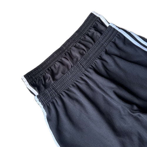 Black Double Waisted Adidas Hoop Shorts (L)