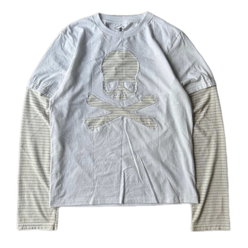 White Layered Notebook T-Shirt (S)