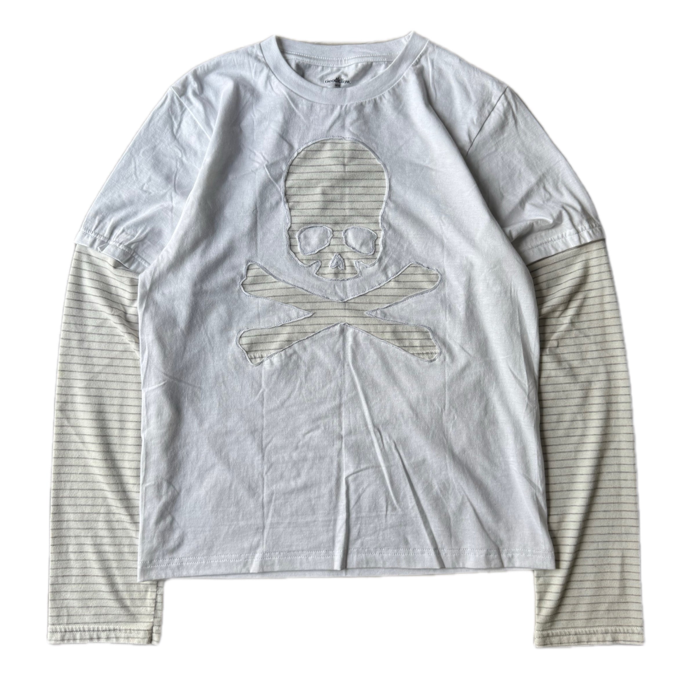 White Layered Notebook T-Shirt (S)