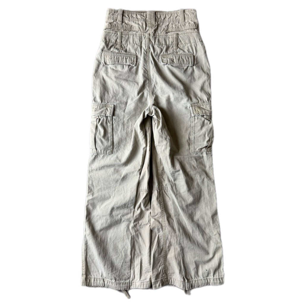 Double Waisted Khaki Cargo Pants (29)