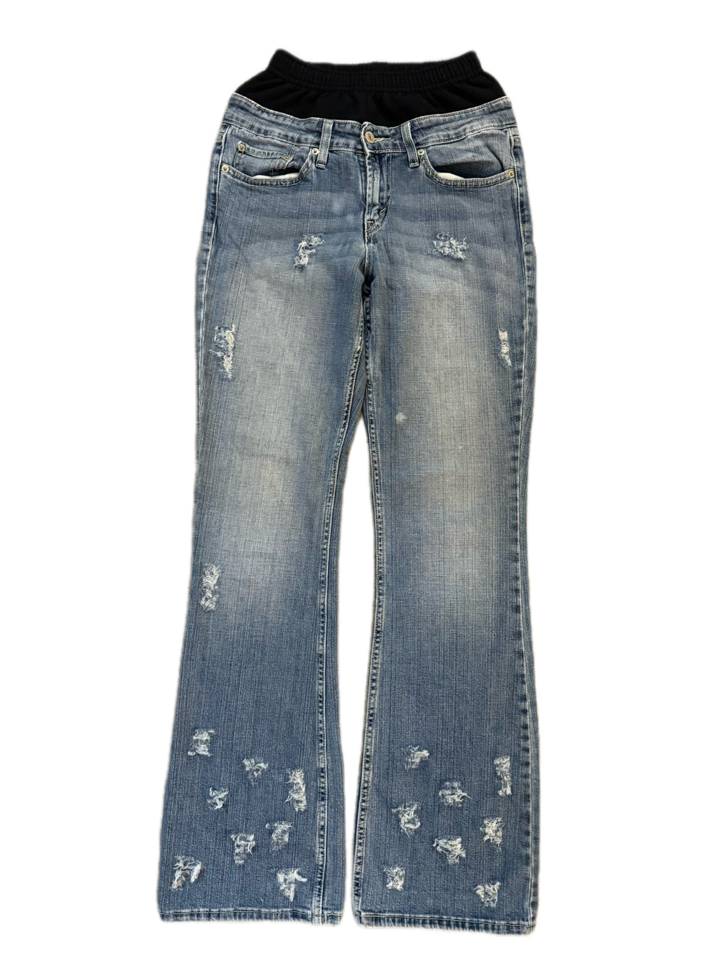 Double Waisted Flared/Bootcut Jeans (30)