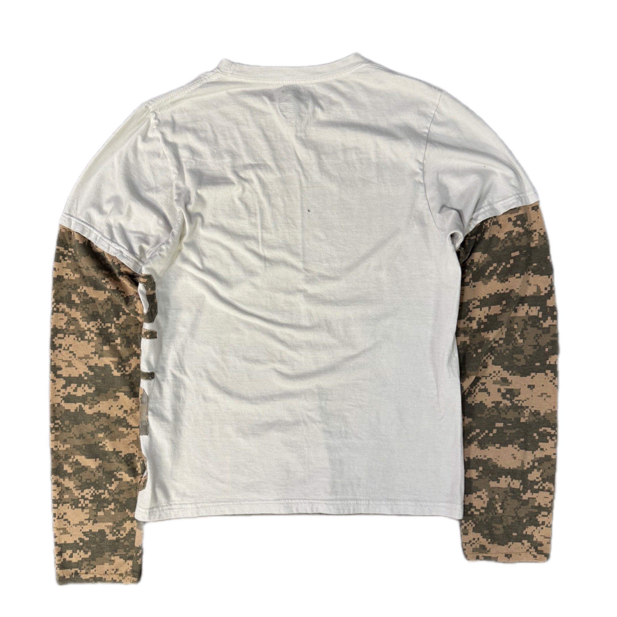 Layered Camo “DEAD” T-Shirt (S)