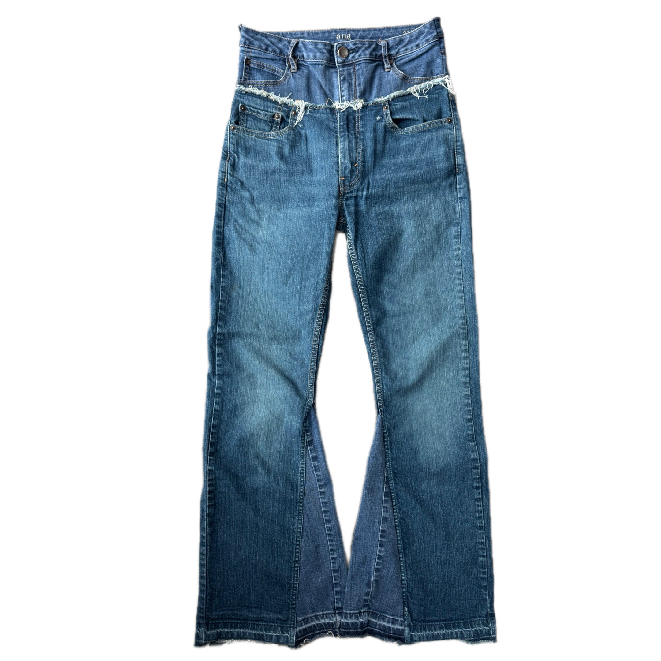 Double Waisted Flare Jeans (30x30)