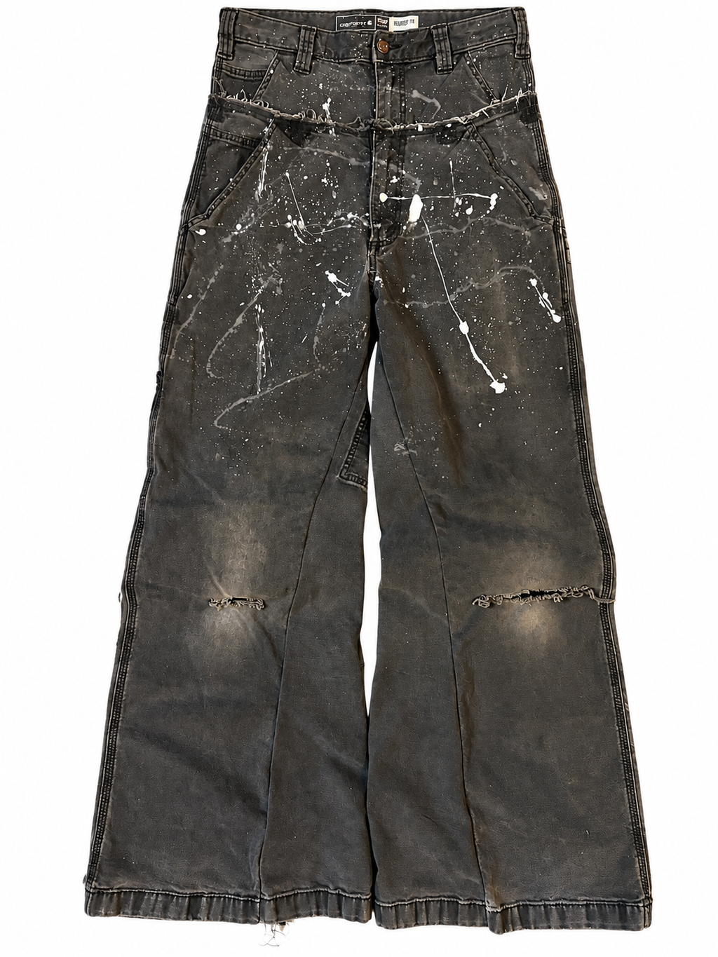 Double Waisted Carhartt Baggy Jeans (31)