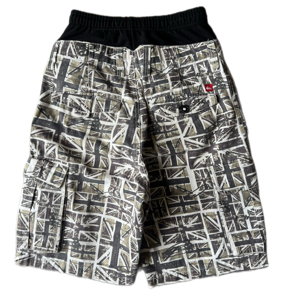 Double Waisted Khaki Union Jack Shorts (30)