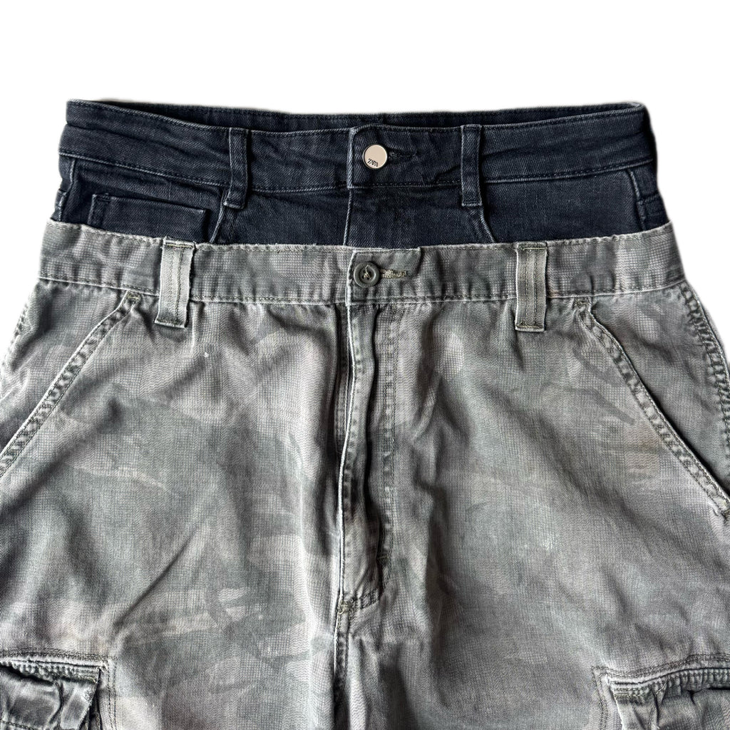 Double Waisted Camo Shorts (30)