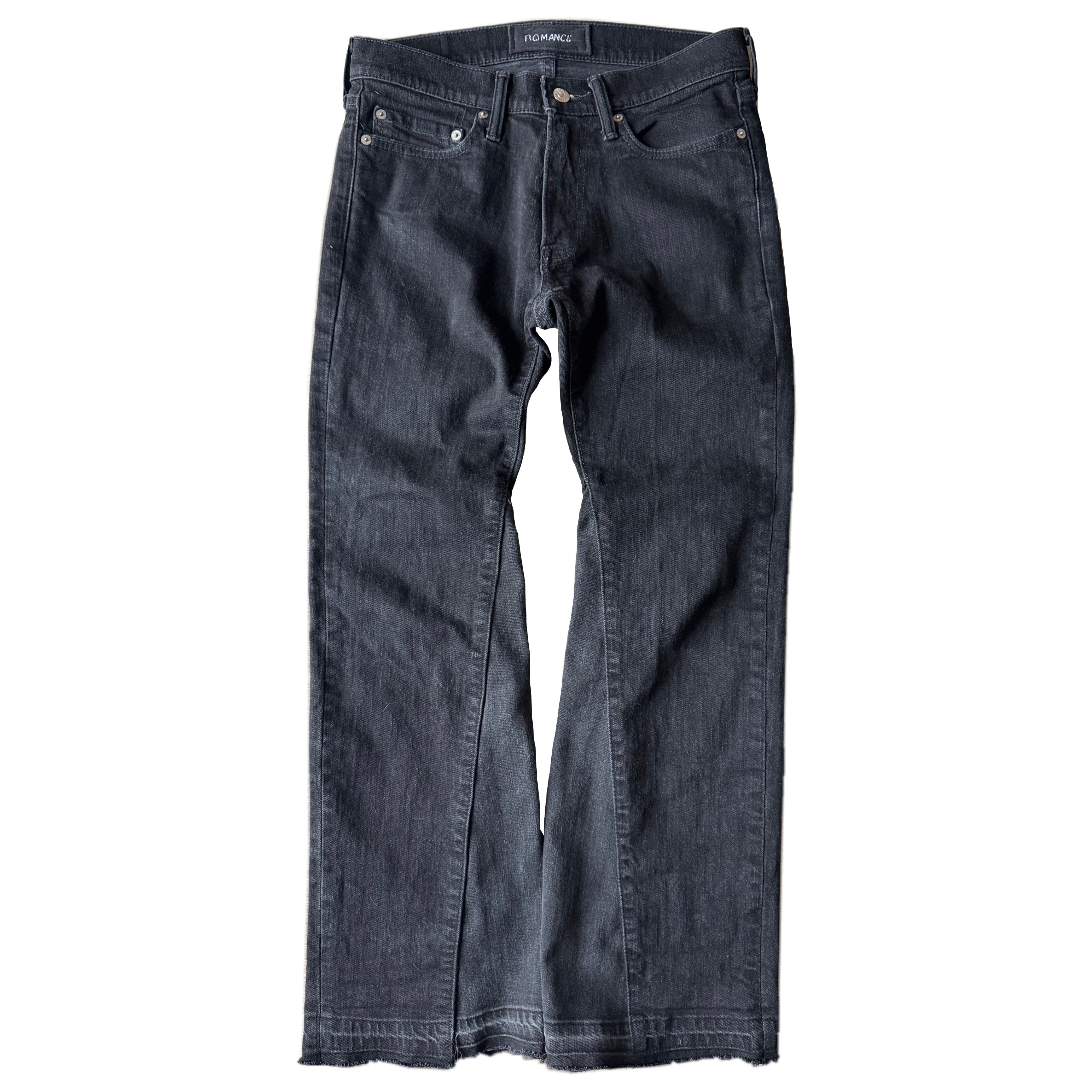Black Flare Jeans (29x29)