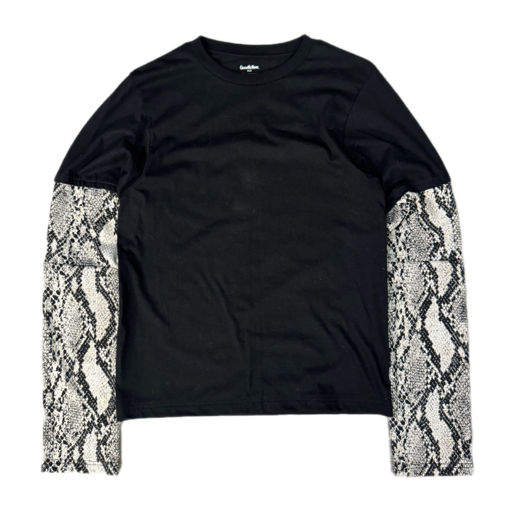 Layered Snakeskin T-Shirt (S)
