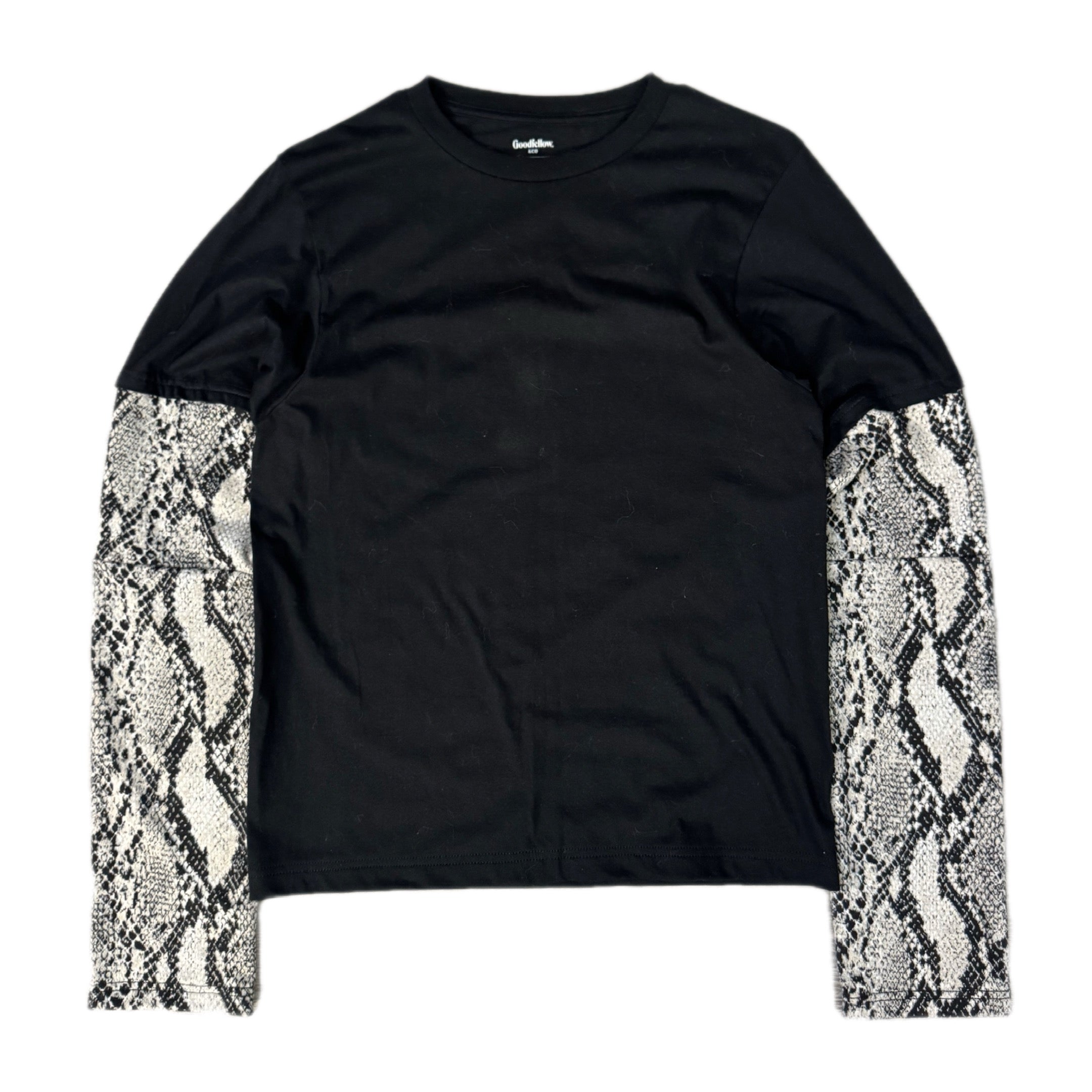 Layered Snakeskin T-Shirt (S)