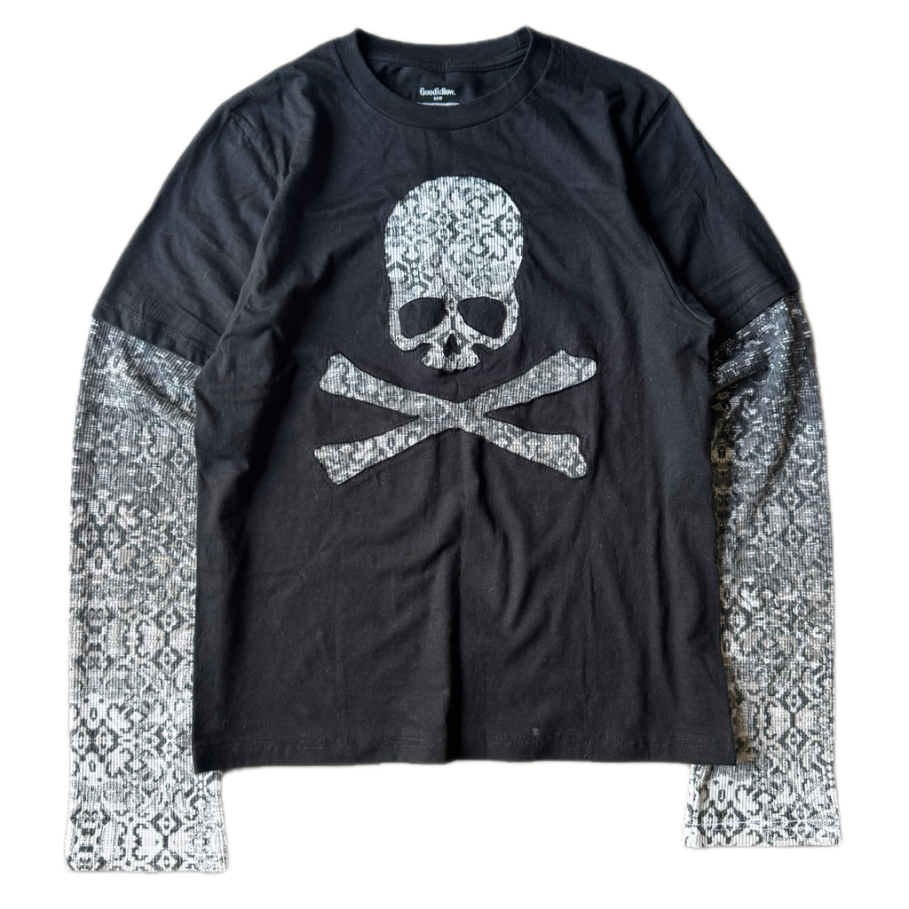Black Layered Gradient T-Shirt (S)