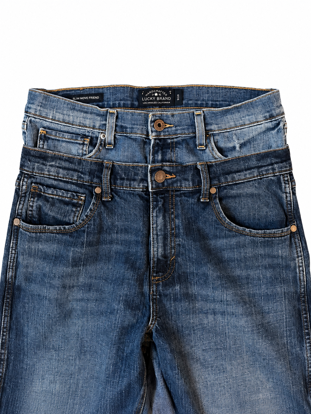 Double Waisted Baggy Jeans (32)