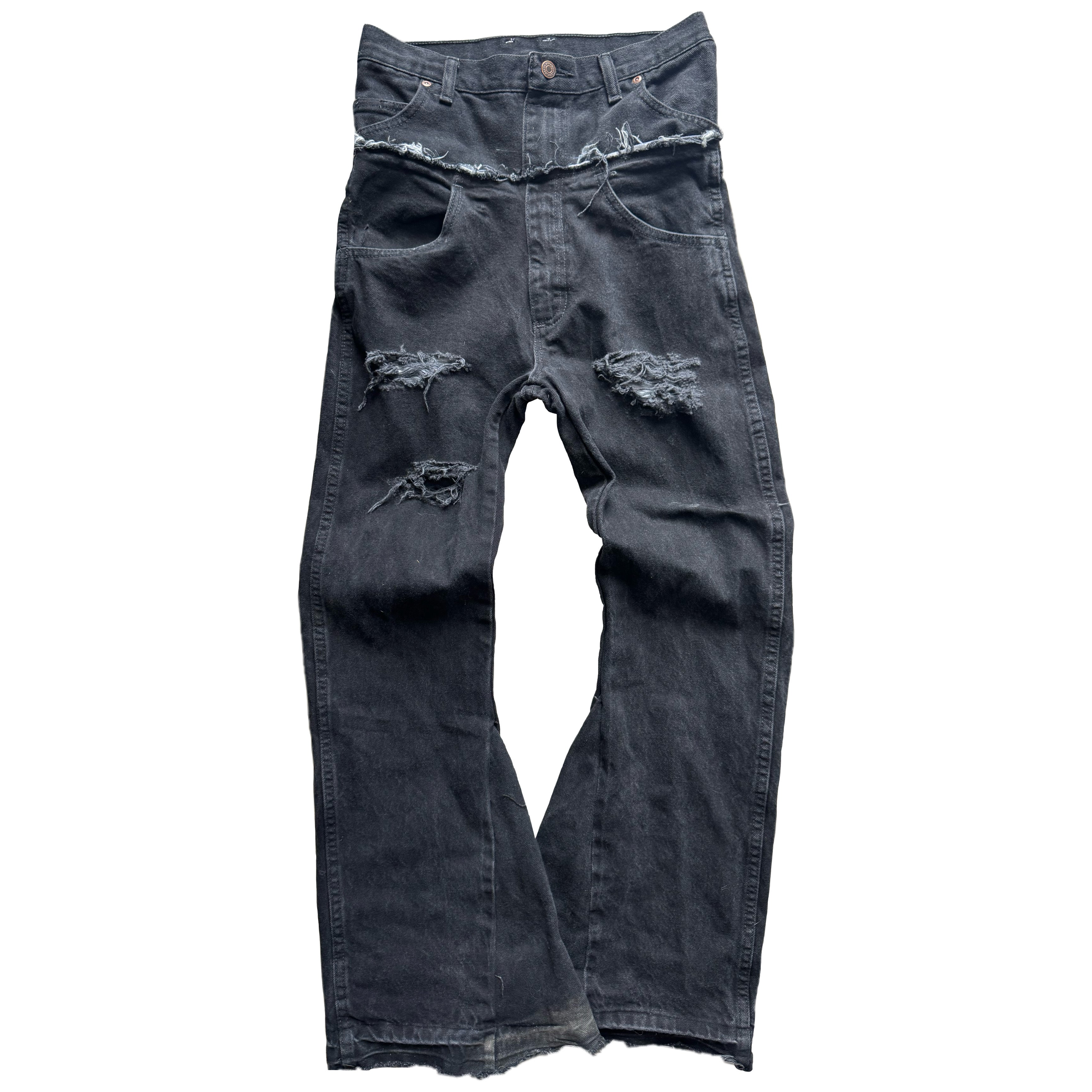 Black Double Waisted Jeans (29)