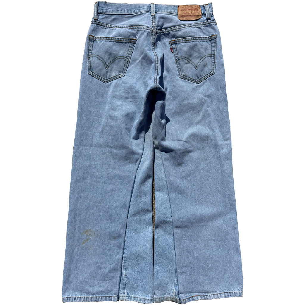 Light Wash Baggy Jeans (30)