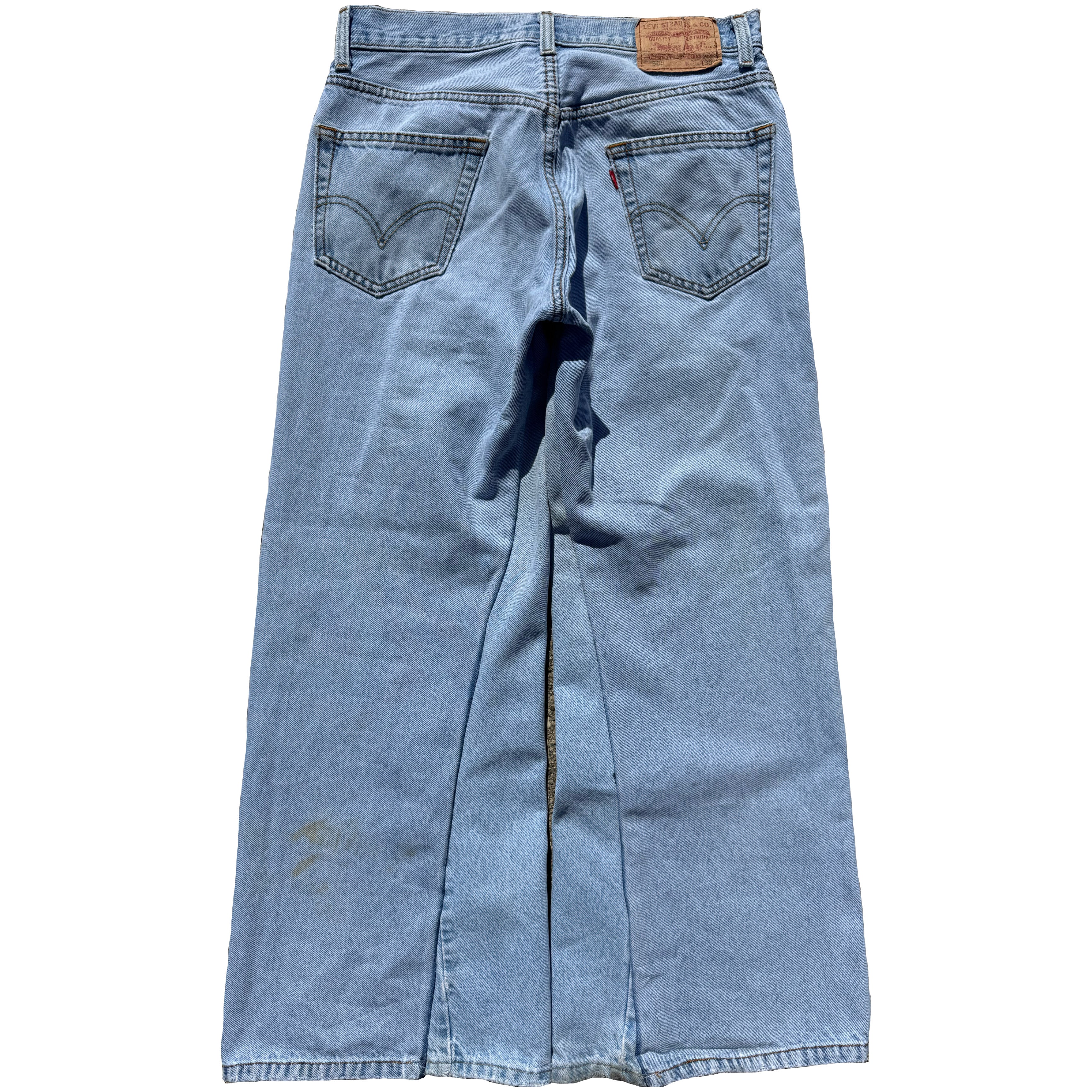 Light Wash Baggy Jeans (30)