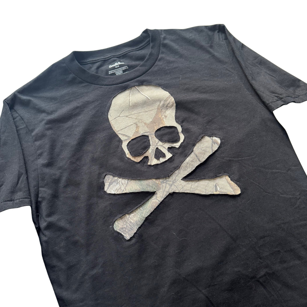 Black Camo Thermal Layered T-Shirt (L)