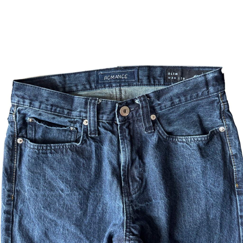 Dark Blue Flare Jeans (30x30)