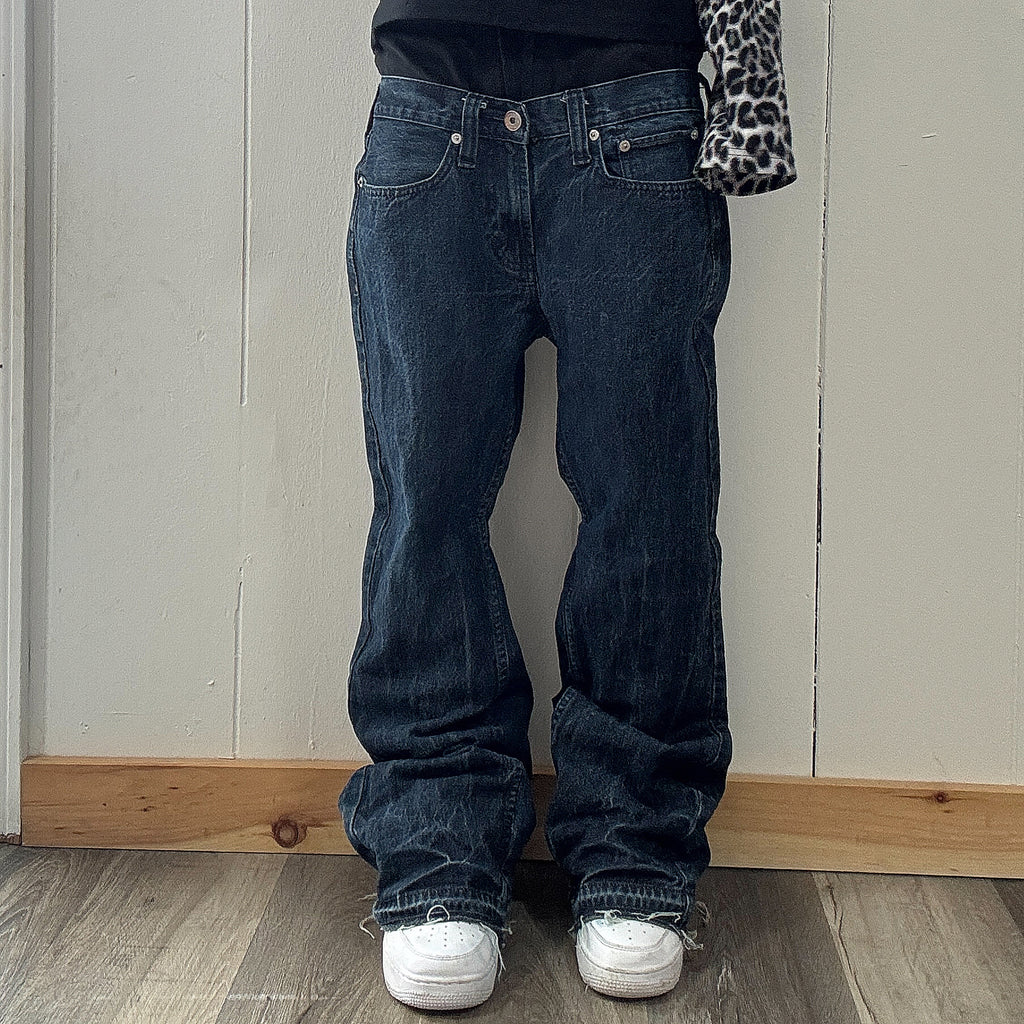 Dark Blue Flare Jeans (30x30)